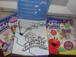 Water Wow keep kids entertained in car
