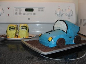 how to make a car cake