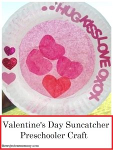 preschooler Valentine's Day craft