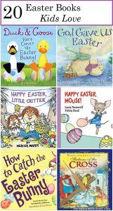 kids Easter books: fun toddler and preschool Easter books as well as Easter books for elementary kids