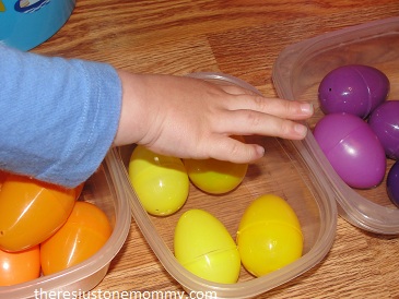plastic egg activity 