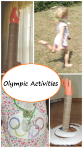 Kids Olympics Activities --- fun ideas for a preschooler Olympics field day