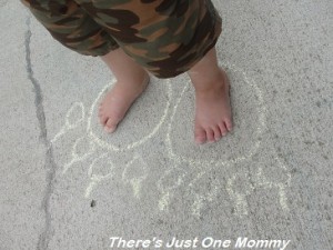 ideas of things to do with sidewalk chalk