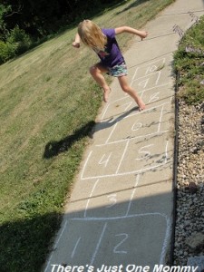 sidewalk chalk fun