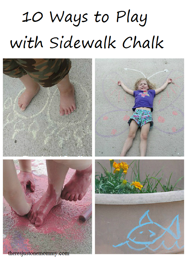 10 fun ways to use sidewalk chalk