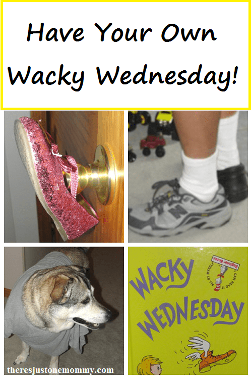 activities for the Dr. Seuss book Wacky Wednesday