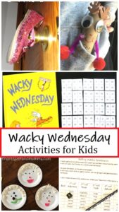 activities for Dr Seuss Wacky Wednesday