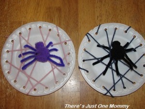 preschooler spider craft