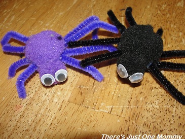 kids spider craft