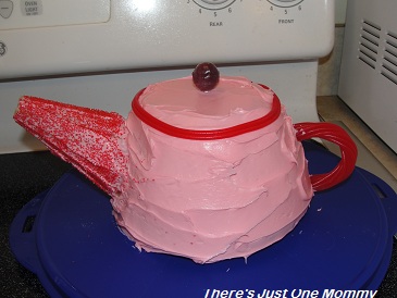 how to make a tea pot cake