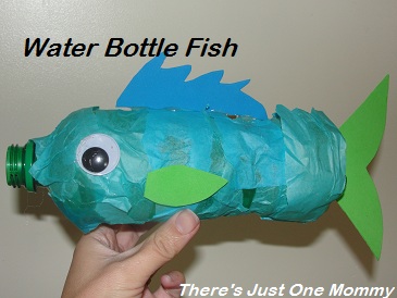 preschooler water bottle craft