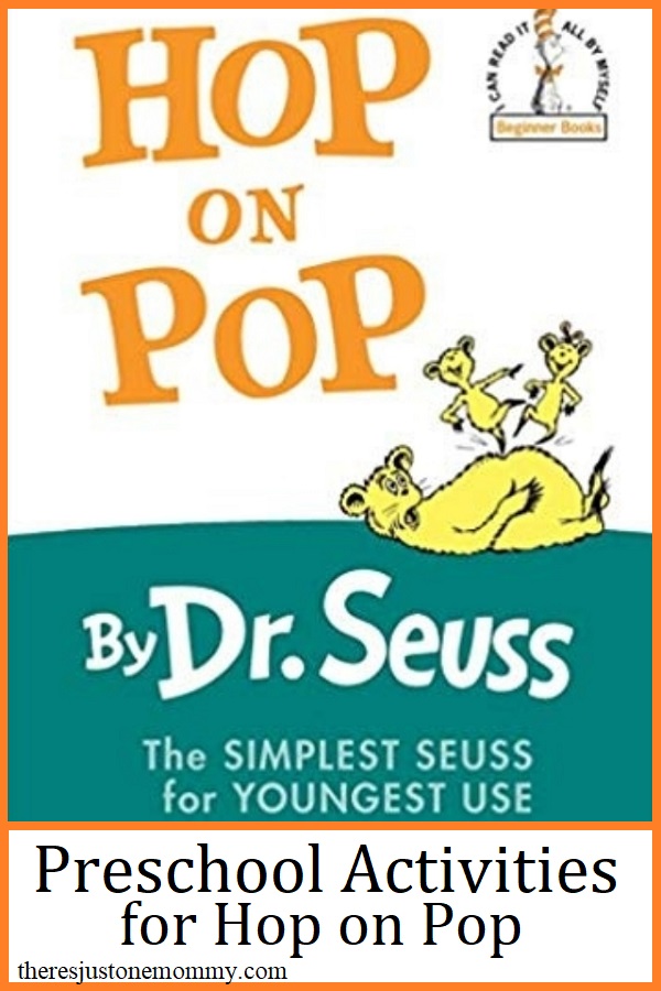 Dr Seuss Hop on Pop activities 