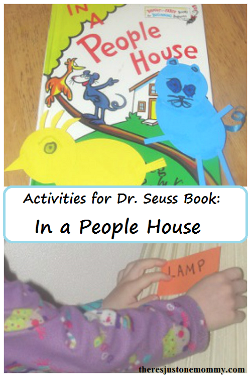 Activities for the Dr. Seuss book In a People House