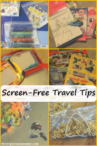 traveling with kids: screen free travel tips