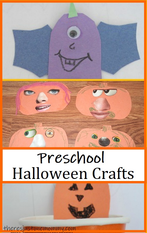 cute preschool crafts for Halloween