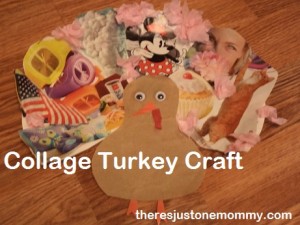 collage turkey craft