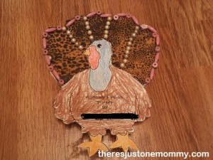 plump and perky turkey craft
