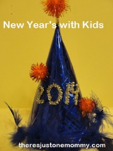 celebrating New Year's with kids