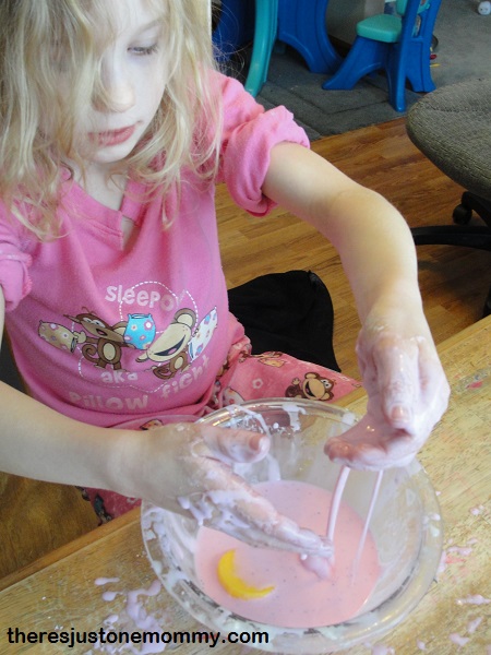 cornstarch and water