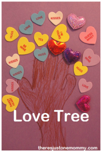 Love Tree -- simple Valentine's Day craft