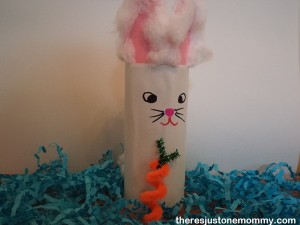 cardboard tube bunny