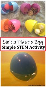 plastic egg submarine STEM