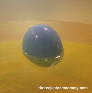 plastic egg submarines
