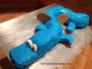 how to make a dragon birthday cake