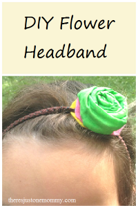 DIY flower headband