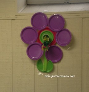 paper plate flower craft