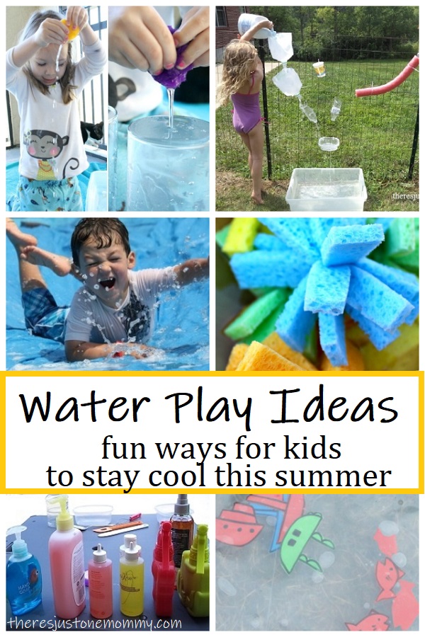 water play ideas to keep kids cool this summer