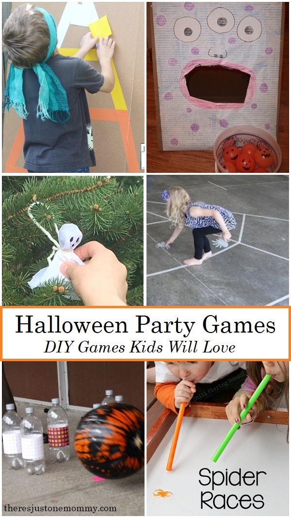 DIY Halloween party games for kids -- perfect for kids Halloween party 