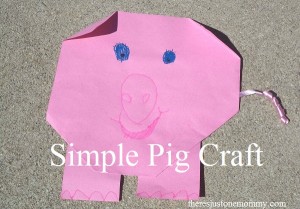 simple pig craft