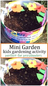 gardening activity for preschoolers