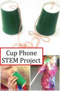 how to make a paper cup phone