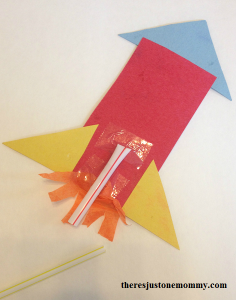 how to make a straw rocket