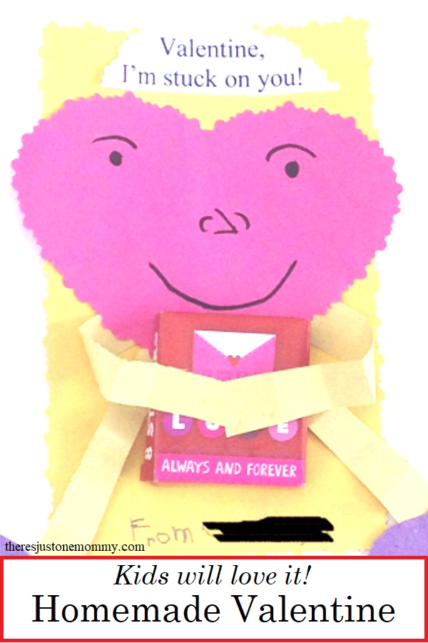 homemade Valentine's Day cards kids can make 