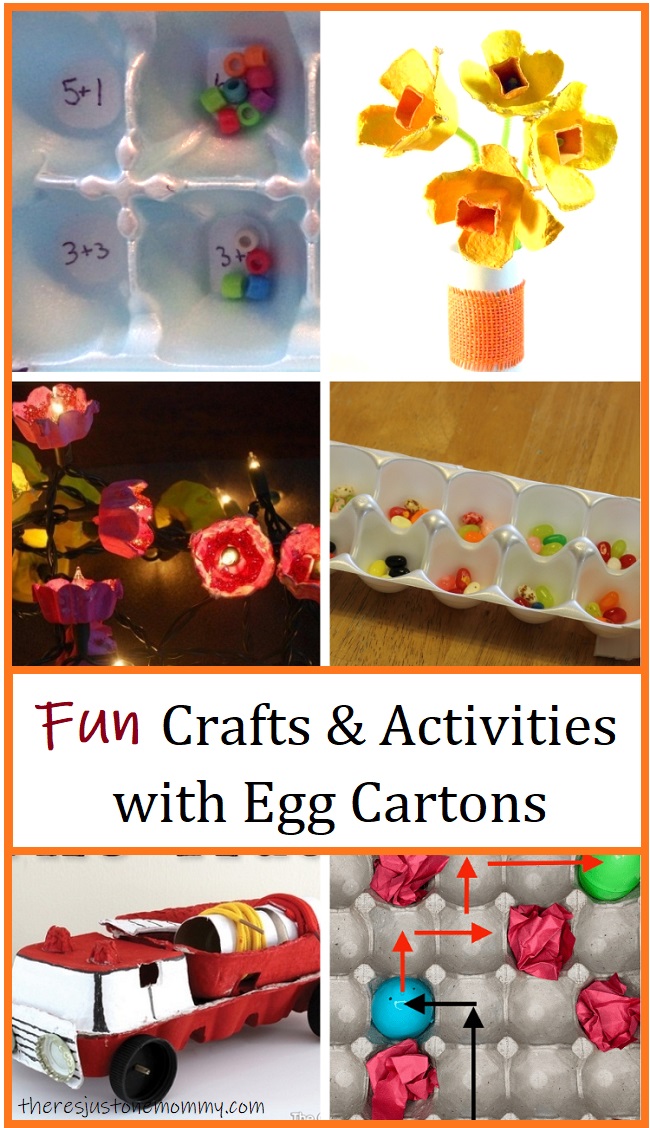 crafts & activities using egg cartons
