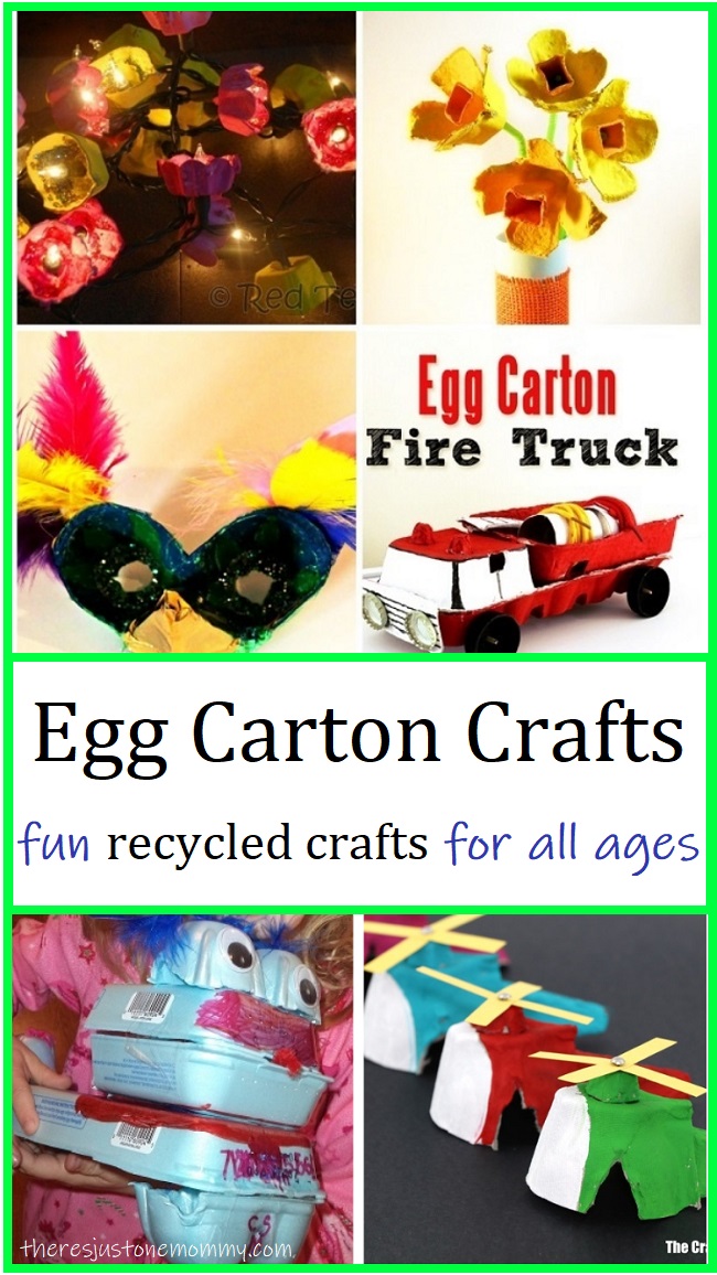 kids crafts with egg cartons