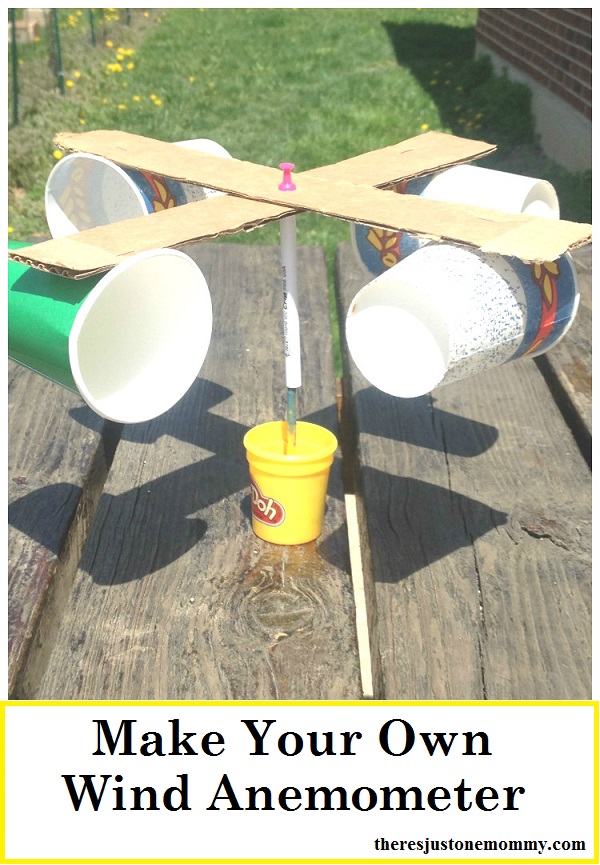 how to make a wind anemometer: make a wind meter for a fun weather unit activity 