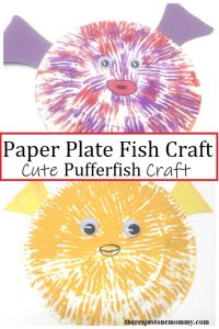 pufferfish sea animal craft