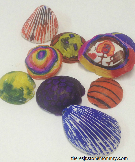 fun shell craft for kids