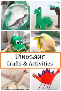 fun dinosaur crafts & activities for kids