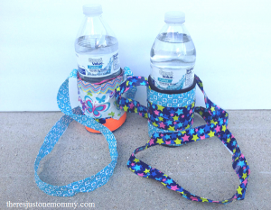 camping craft: how to make a duct tape water bottle holder