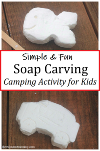soap carving camp craft