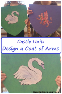 create a coat of arms for castle unit