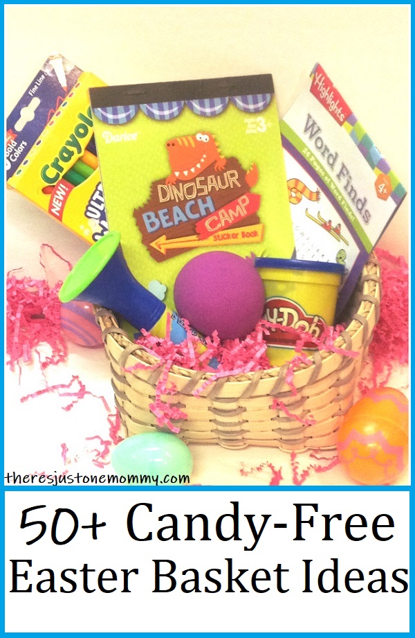 candy free Easter basket ideas