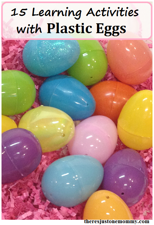 Learning Activities with Plastic Eggs -- 15 fun ways to use plastic eggs to learn