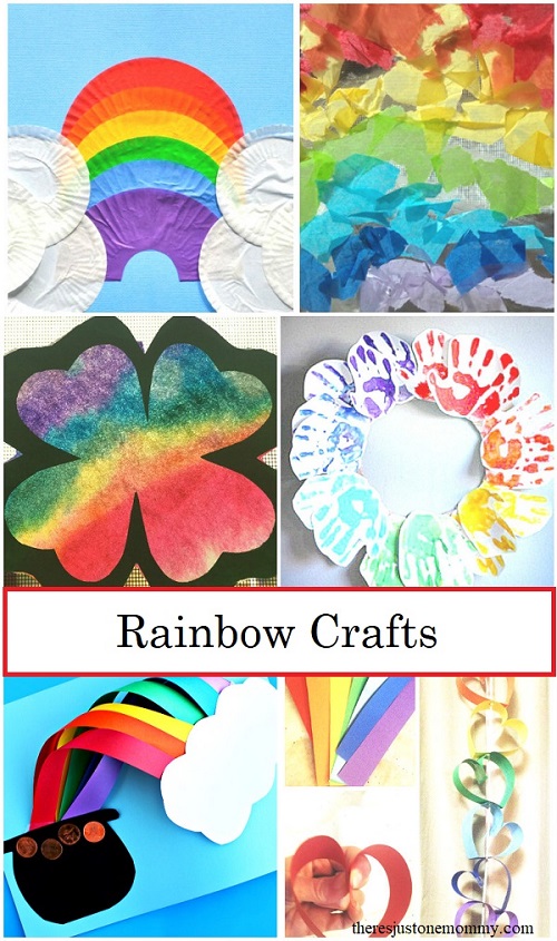 collection of rainbow crafts for kids of all ages