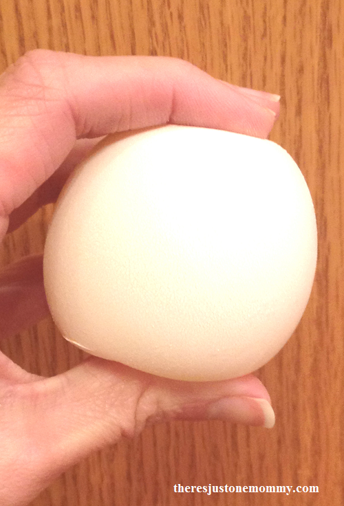 egg experiment -- make a rubber egg
